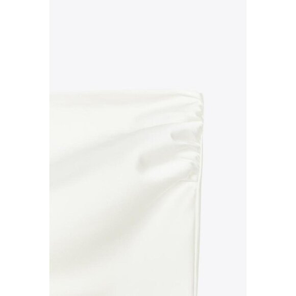 ZARA SATIN EFFECT HANKY TOP - Picture 9 of 9